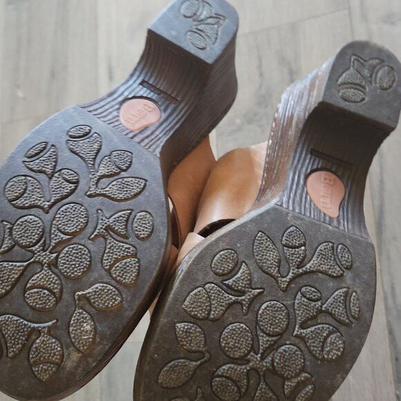 Born brown wedge sandals - Picture 4 of 4